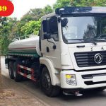 Xe Phun Nước Rửa Đường 13 khối Dongfeng Nhập Khẩu